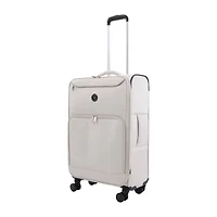 Martha Stewart Inch Softside Expandable Checked Spinner Luggage