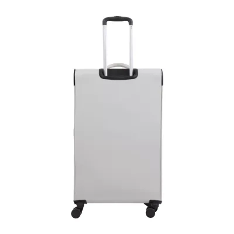 Martha Stewart 29 Inch Softside Expandable Checked Spinner Luggage