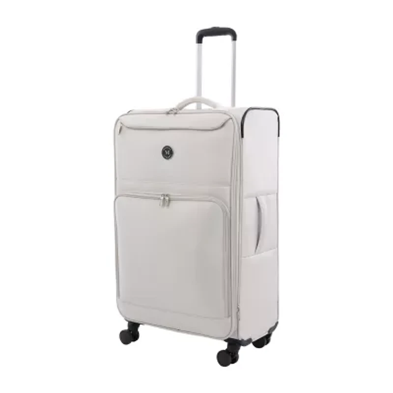 Martha Stewart 29 Inch Softside Expandable Checked Spinner Luggage