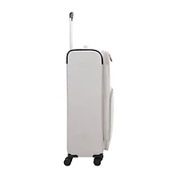 Martha Stewart 29 Inch Softside Expandable Checked Spinner Luggage