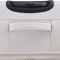 Martha Stewart 29 Inch Softside Expandable Checked Spinner Luggage