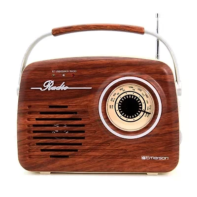 Emerson retro am/FM Radio With Bluetooth compatibility
