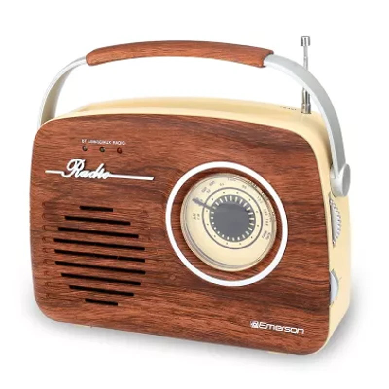 Emerson retro am/FM Radio With Bluetooth compatibility