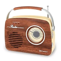 Emerson retro am/FM Radio With Bluetooth compatibility