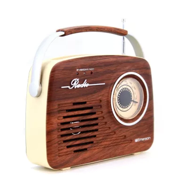 Emerson retro am/FM Radio With Bluetooth compatibility