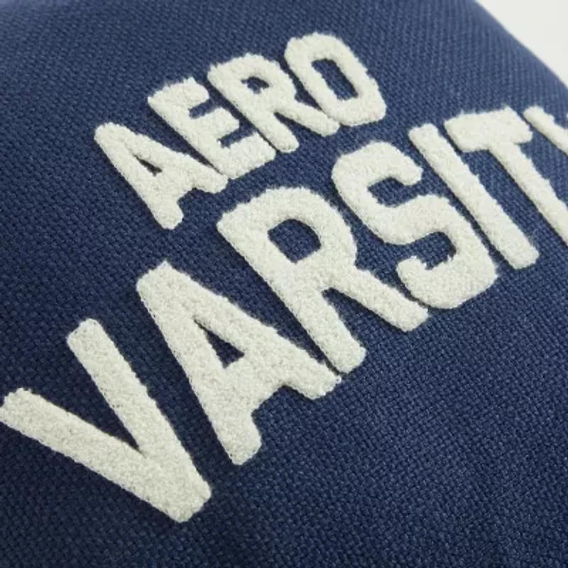 AEROPOSTALE Varsity Logo Soft/Medium Density Bed Pillow