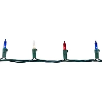 Northlight 10ft Mini - Red White And Blue String Lights