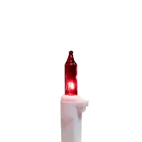 Northlight 5.5ft Mini Garland - Red Clear And Blue String Lights