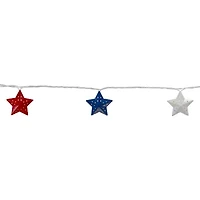 Northlight 7.25ft Red And Blue Star String Lights