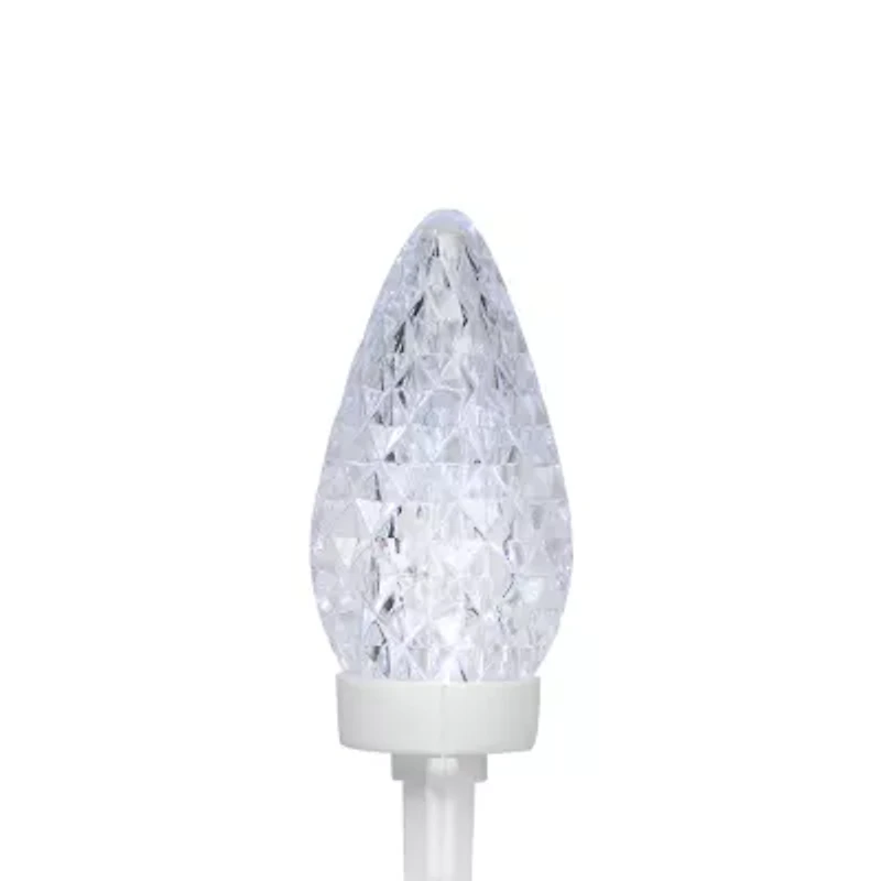 Northlight 66ft Led C9 Faceted - Red White And Blue String Lights
