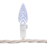 Northlight 16.5ft Led C6 Faceted - Red White And Blue String Lights