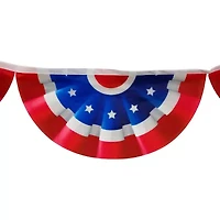 Northlight 9.75ft Usa Flag Bunting Hanging Banner