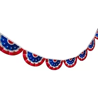Northlight 9.75ft Usa Flag Bunting Hanging Banner