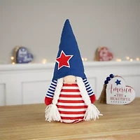 Northlight 10.5" Girl With Braids - Red And Blue Gnome