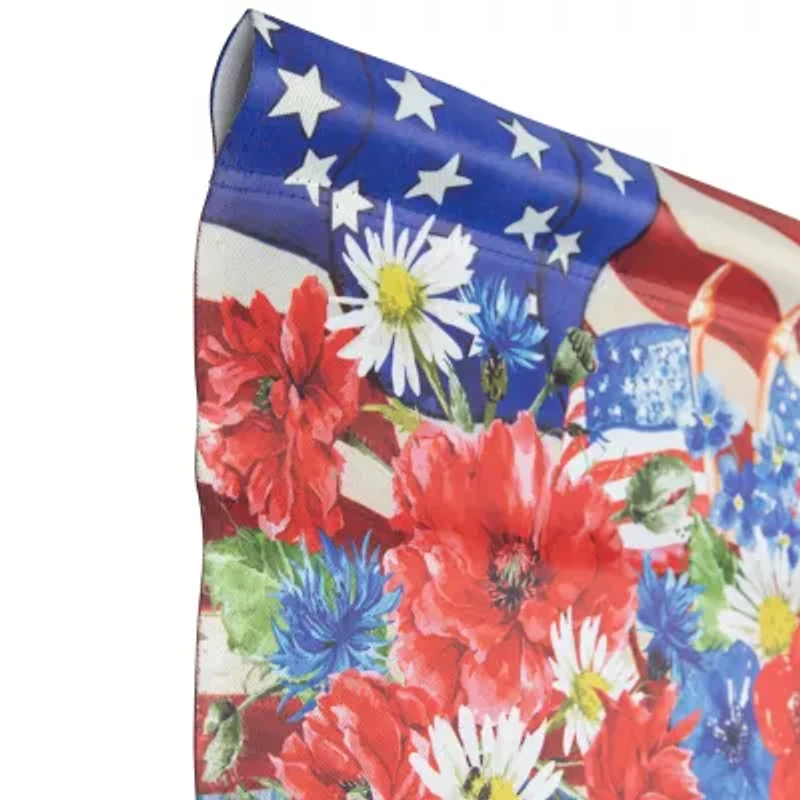 Northlight 28" Stars And Stripes Flower Bouquets Outdoor Flags