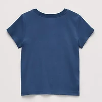Okie Dokie Toddler & Little Girls Round Neck Short Sleeve Classic Fit Graphic T-Shirt