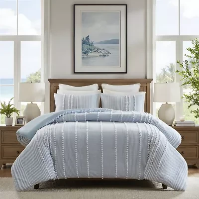 Harbor House Anslee 3-pc. Embroidered Duvet Cover Set