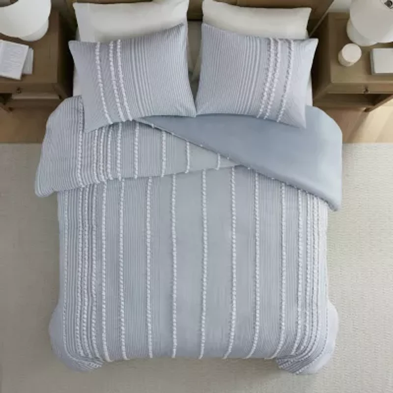 Harbor House Anslee 3-pc. Embroidered Duvet Cover Set