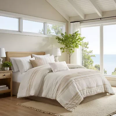 Harbor House Morgan Cotton 6-pc. Midweight Comforter Set