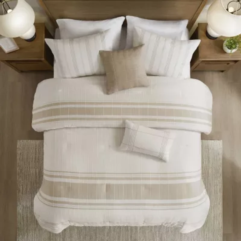 Harbor House Morgan Cotton 6-pc. Midweight Comforter Set