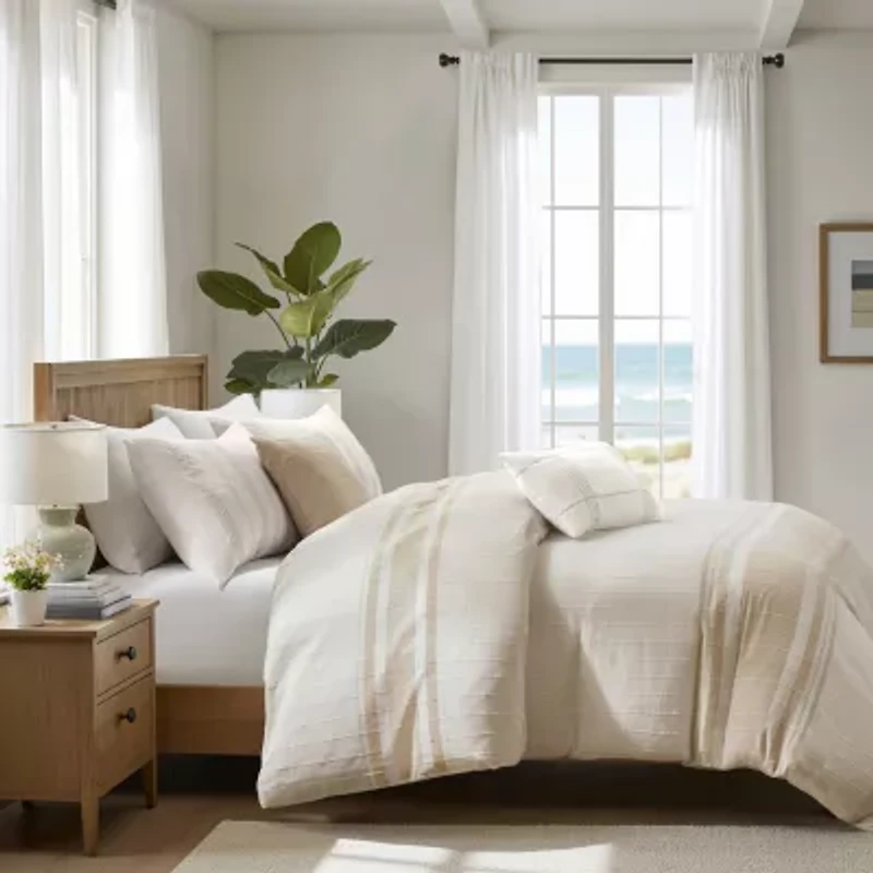 Harbor House Morgan Cotton Jaquard 5-pc. Duvet Cover Set