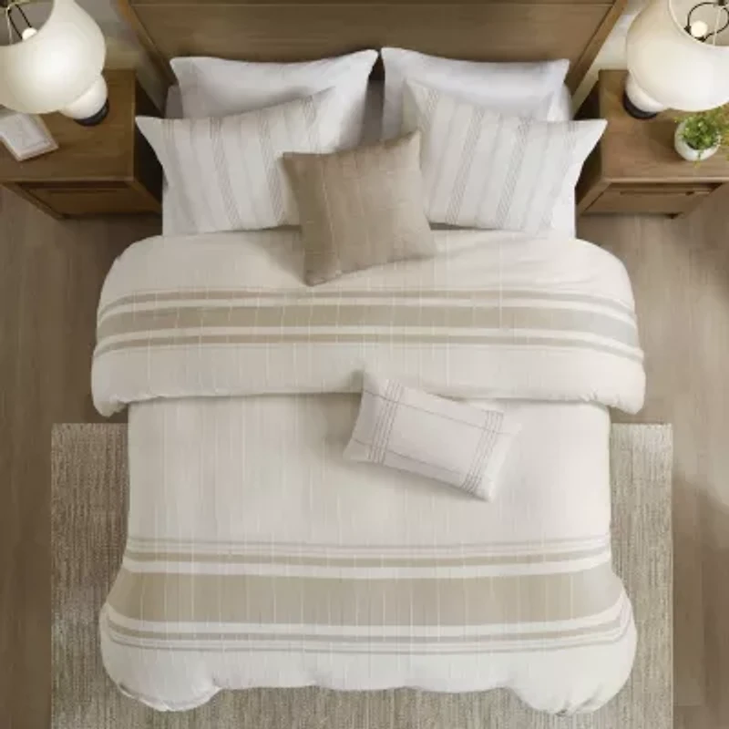 Harbor House Morgan Cotton Jaquard 5-pc. Duvet Cover Set