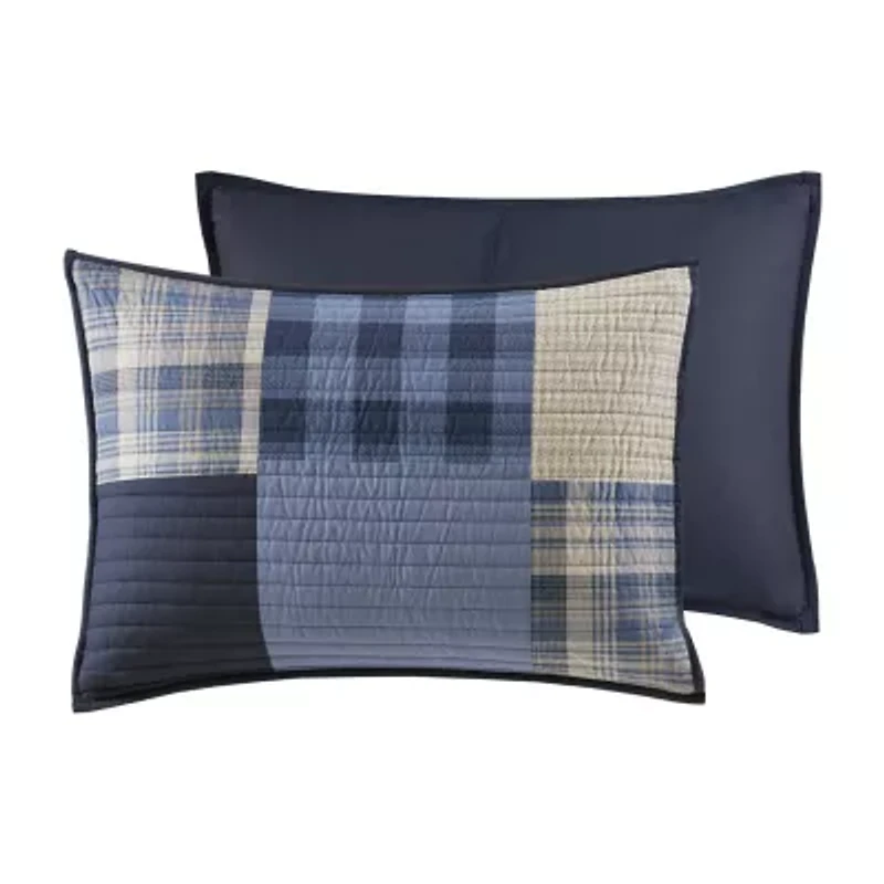 Woolrich Winter Hills Oversized Cotton 3pc Quilt Set