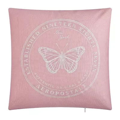 AEROPOSTALE Varsity Butterfly Soft/Medium Density Bed Pillow