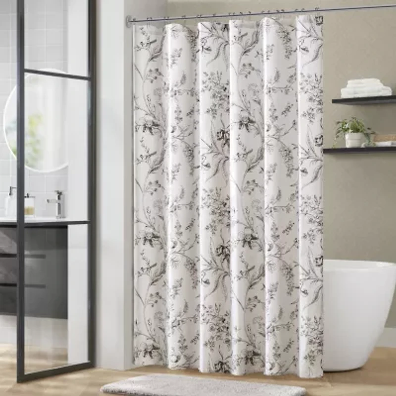 Laura Ashley Branch Toile Shower Curtain