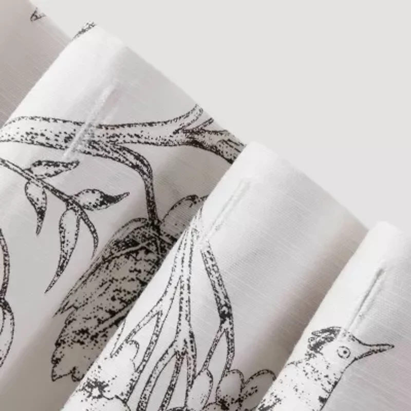 Laura Ashley Branch Toile Shower Curtain
