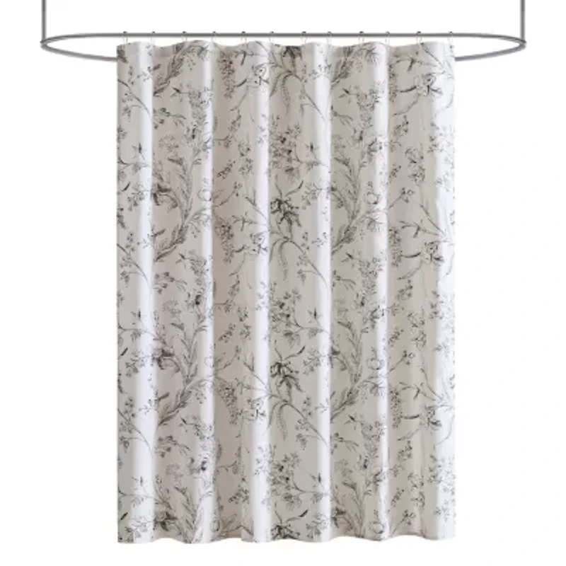 Laura Ashley Branch Toile Shower Curtain