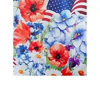 Northlight 18" Blooming Flowers "Welcome" Outdoor Garden Flag