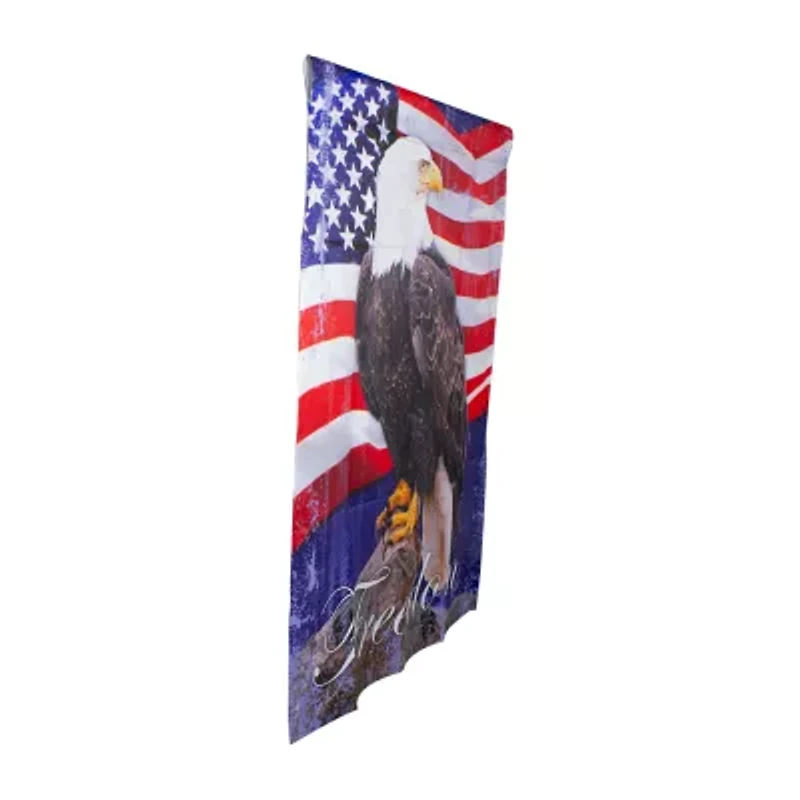 Northlight 28" Freedom Bald Eagle Outdoor House Flags