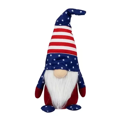 Northlight 9.5" With Stars And Stripes - Red White And Blue Gnome