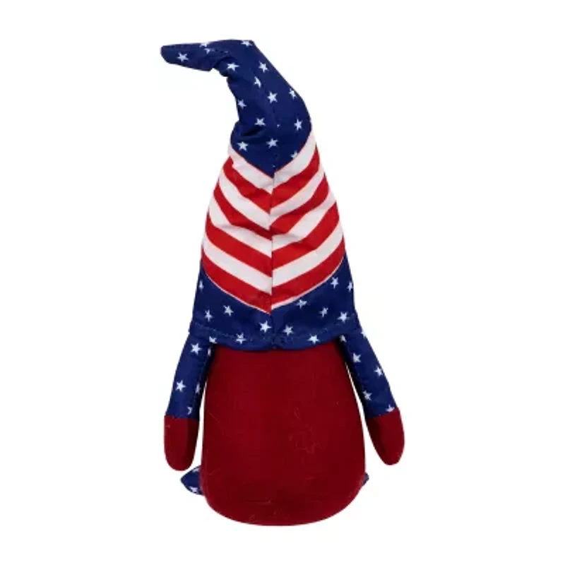 Northlight 9.5" With Stars And Stripes - Red White And Blue Gnome