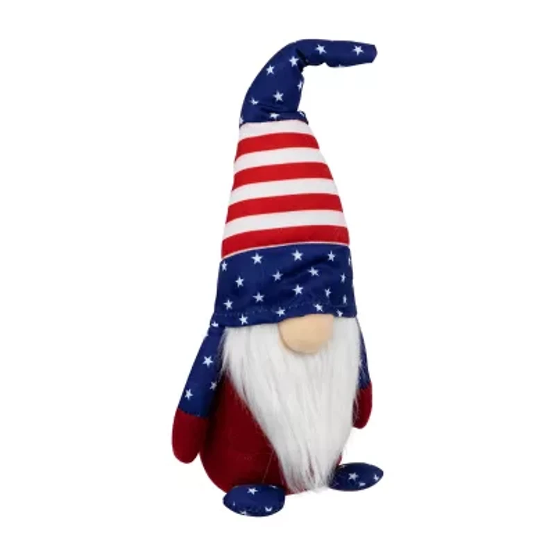 Northlight 9.5" With Stars And Stripes - Red White And Blue Gnome