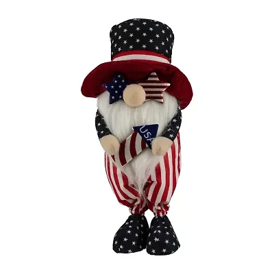 Northlight 12.25" In Top Hat Holding Rocket Gnome