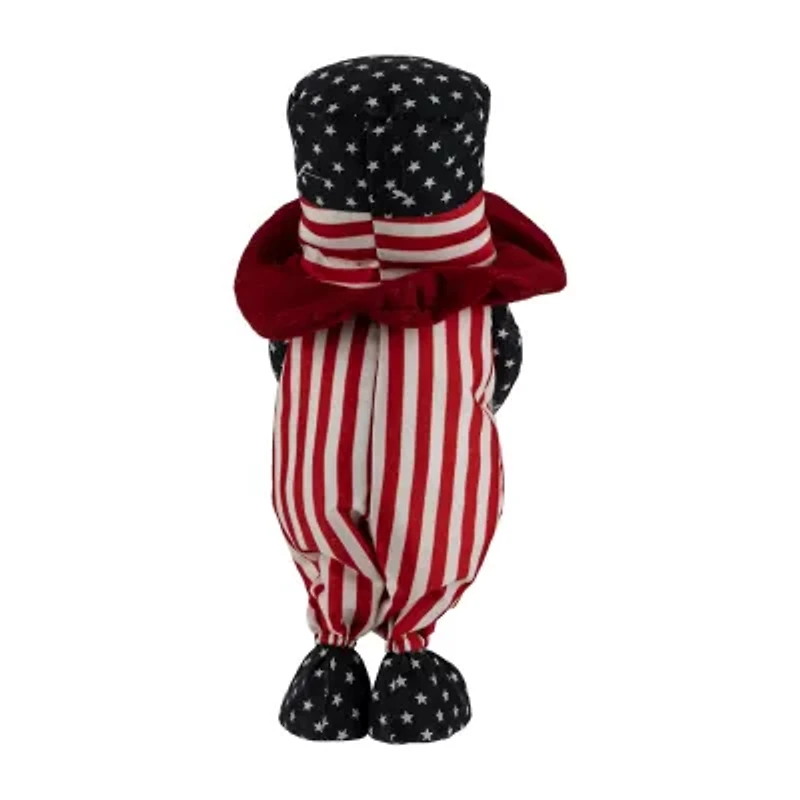Northlight 12.25" In Top Hat Holding Rocket Gnome