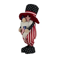 Northlight 12.25" In Top Hat Holding Rocket Gnome