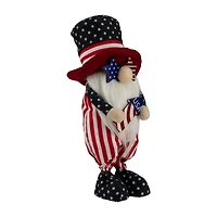 Northlight 12.25" In Top Hat Holding Rocket Gnome