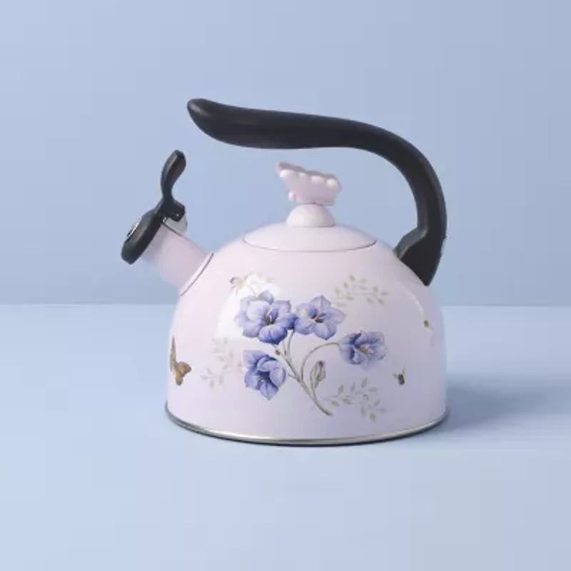 Lenox Butterfly Meadow Colors Tea Kettle