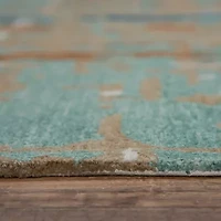Rizzy Home Zack Abstract Hand Tufted Indoor Outdoor Rectangular Area Rug