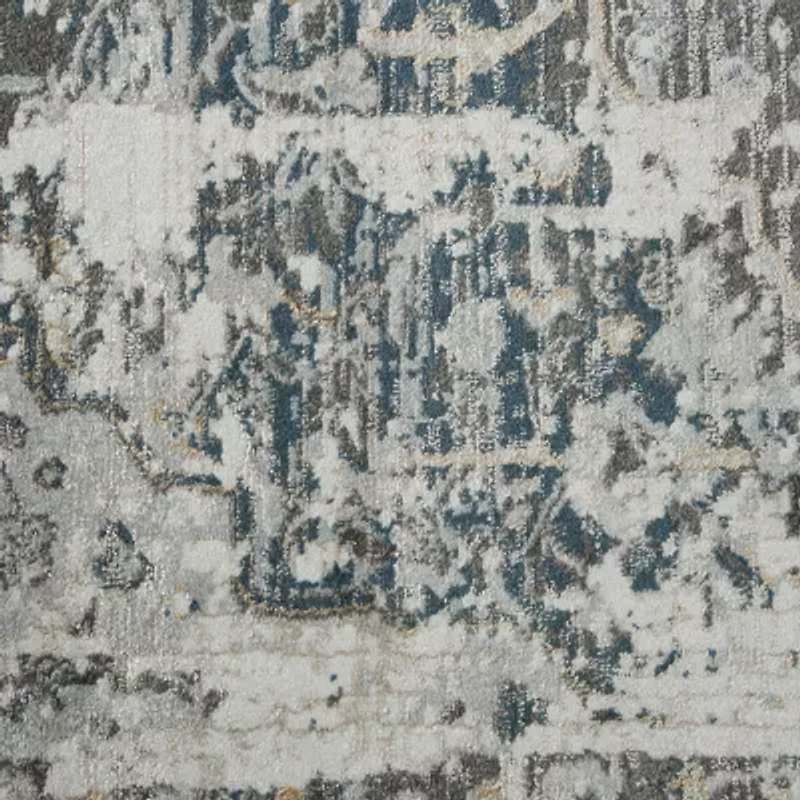 Rizzy Home Zaid Medallion Indoor Rectangular Accent Rug