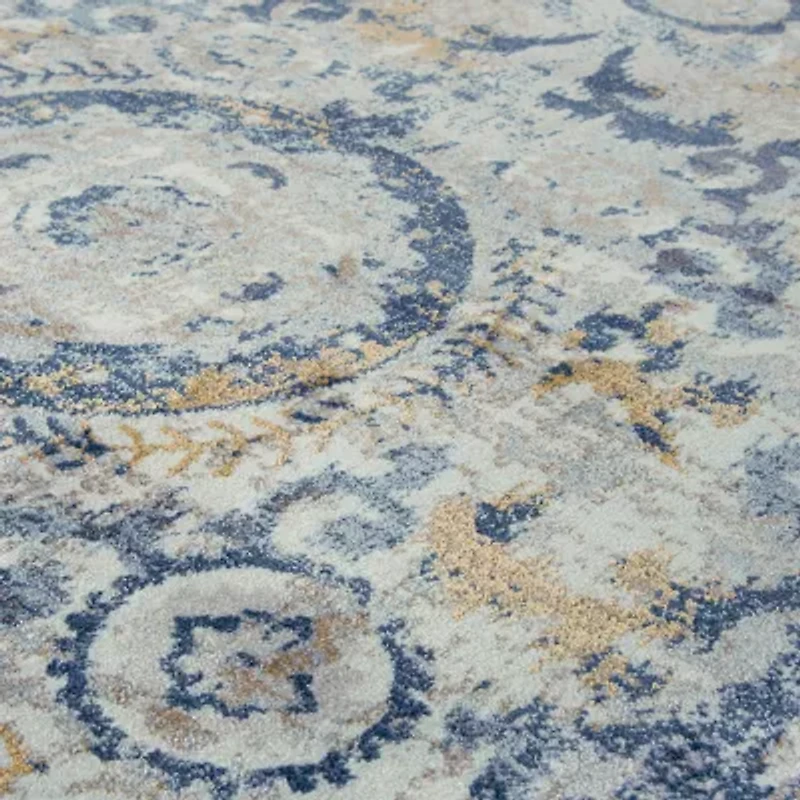 Rizzy Home Zeke Medallion Indoor Rectangular Accent Rug