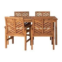 Vincent Collection 5-Piece Patio Dining Set