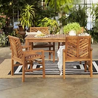 Vincent Collection 5-Piece Patio Dining Set