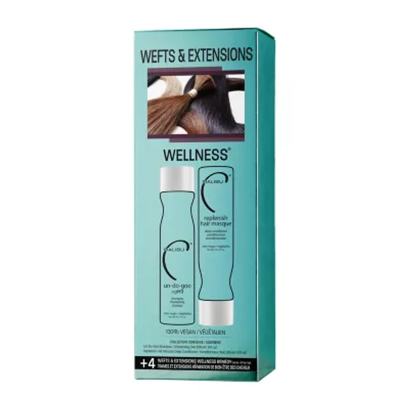 Malibu C Wefts And Extensions Wellness Collection 6-pc. Value Set 19 oz.