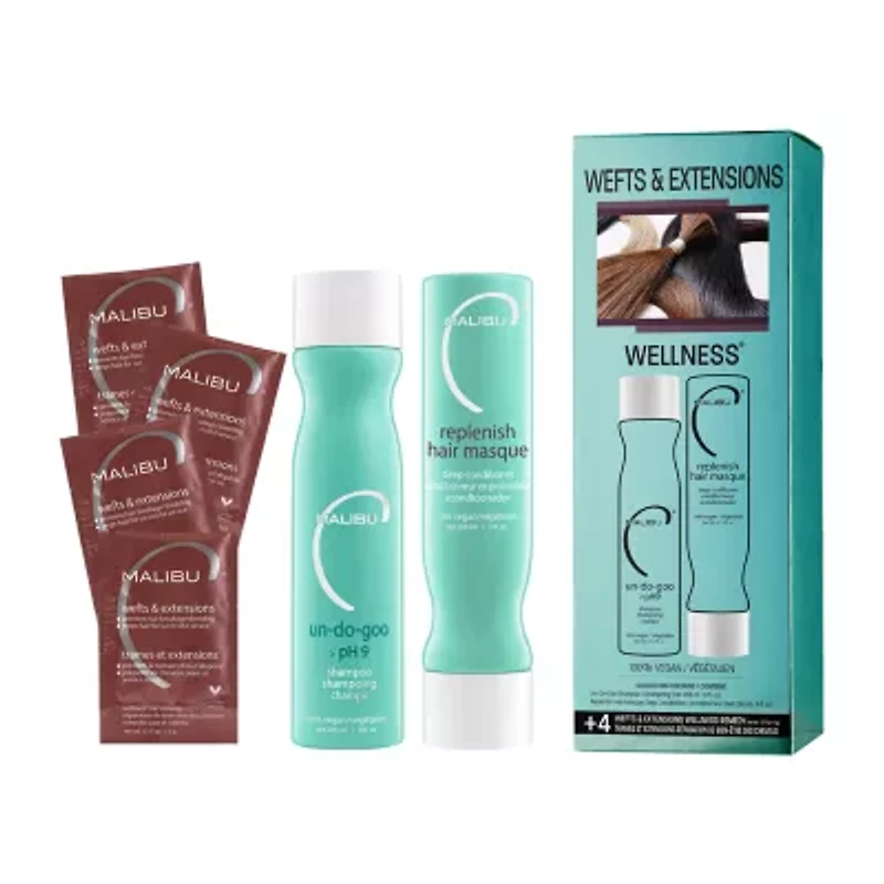 Malibu C Wefts And Extensions Wellness Collection 6-pc. Value Set 19 oz.