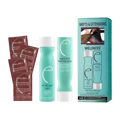 Malibu C Wefts And Extensions Wellness Collection 6-pc. Value Set 19 oz.