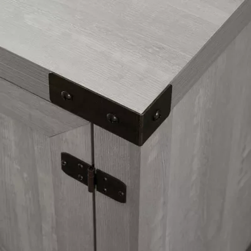 Modern Farmhouse Barndoor 70" TV Stand